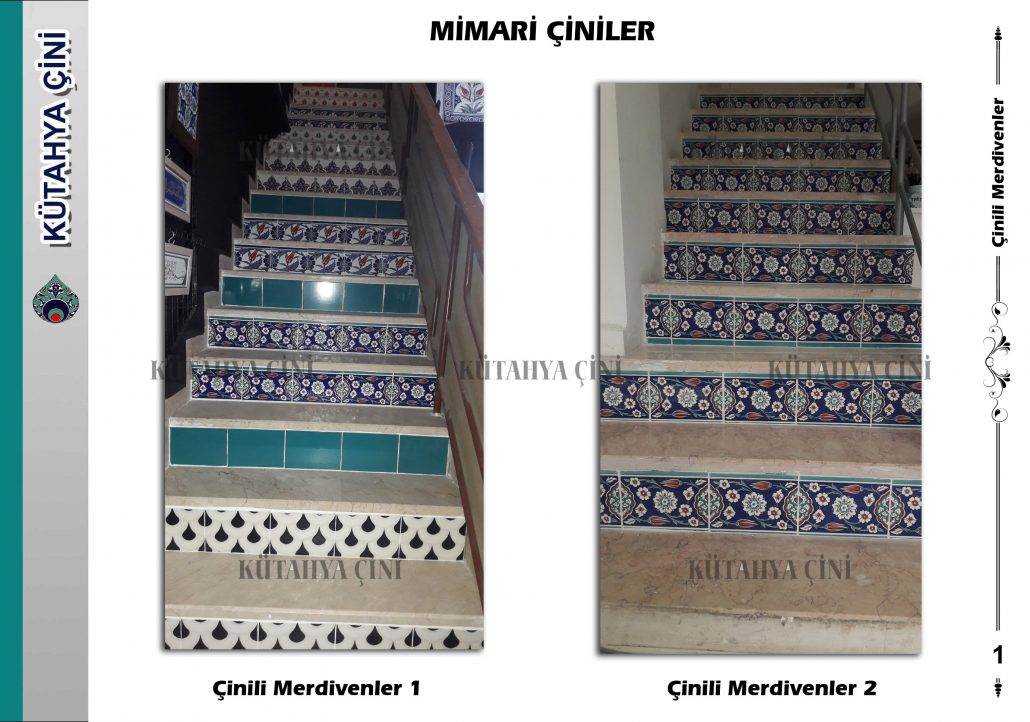 Çinili Şömine & Merdivenler